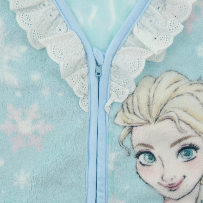 JDS - ENJOY WINTER x [Kids'] Elsa & Olaf Kids' Vest Sleeper Motif Blue