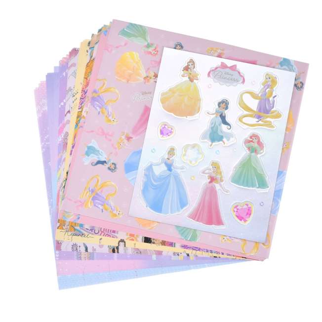 JDS - [For Kids] Disney Princess Origami Memo with Stickers