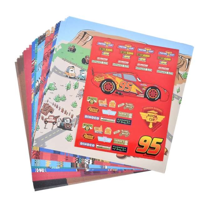 JDS - [For Kids] Cars Origami Memo with Stickers