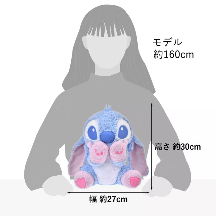 JDS - Winter Shiny Color Collection x Stitch "Pink x Blue" Plush Toy (Release Date: Nov 18, 2025)