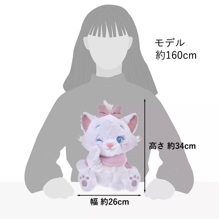JDS - Winter Shiny Color Collection x Marie The Aristocats "Pink x Blue" Plush Toy (Release Date: Nov 18, 2025)