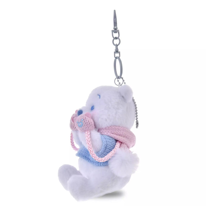 JDS - Winter Shiny Color Collection x Winnie the Pooh "Pink x Blue" Plush Keychain (Release Date: Nov 18, 2025)