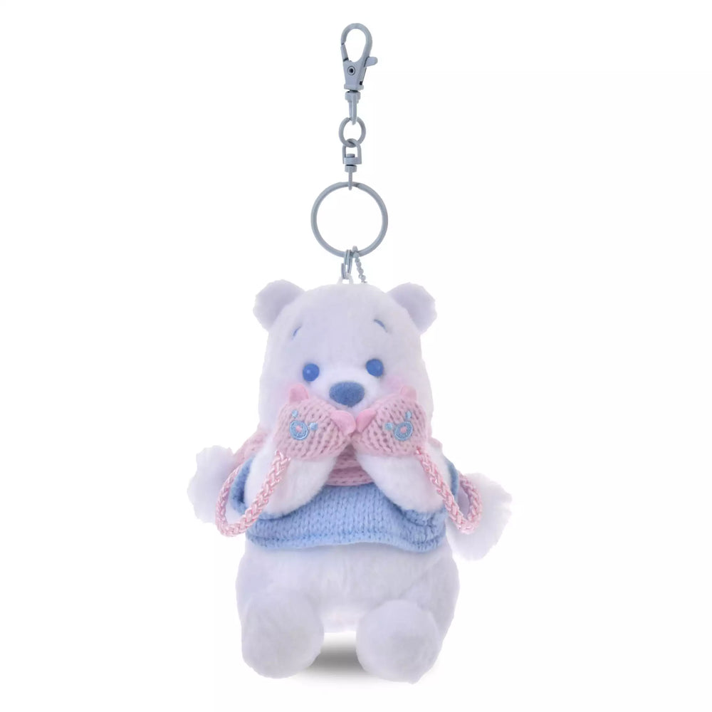 JDS - Winter Shiny Color Collection x Winnie the Pooh "Pink x Blue" Plush Keychain (Release Date: Nov 18, 2025)