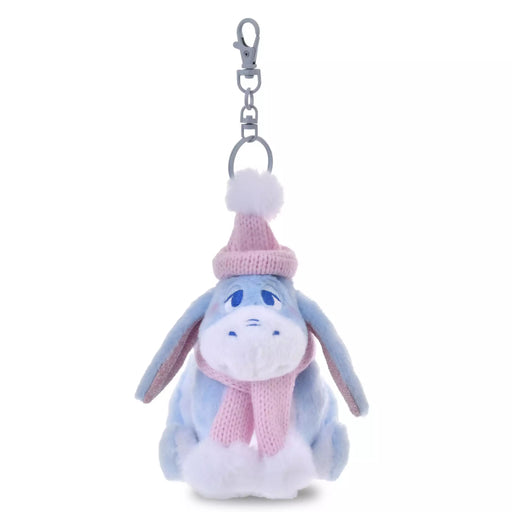 JDS - Winter Shiny Color Collection x Eeyore "Pink x Blue" Plush Keychain (Release Date: Nov 18, 2025)