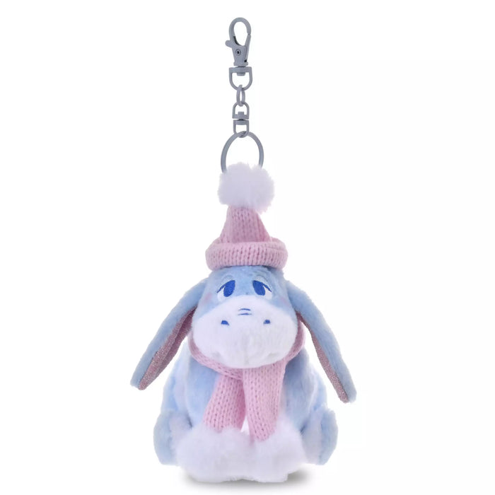 JDS - Winter Shiny Color Collection x Eeyore "Pink x Blue" Plush Keychain (Release Date: Nov 18, 2025)