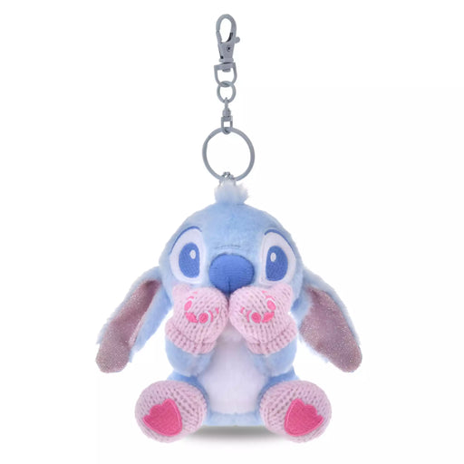JDS - Winter Shiny Color Collection x Stitch "Pink x Blue" Plush Keychain (Release Date: Nov 18, 2025)