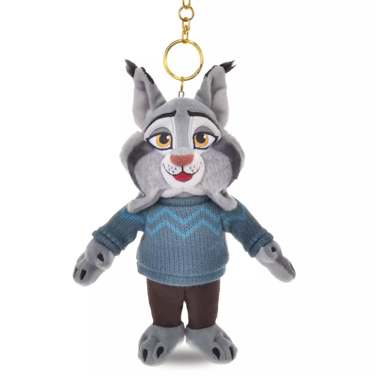 JDS - Zootopia 2 Collection x Pawbert Lynxley Plush Keychain