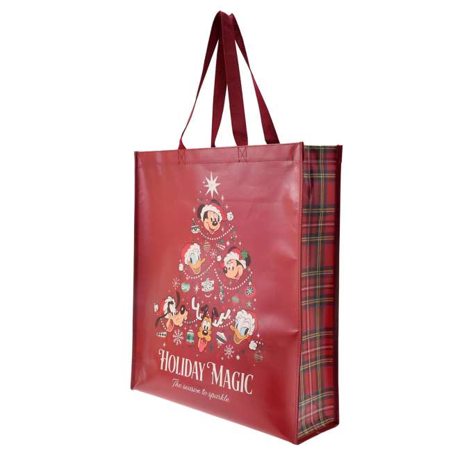 JDS -  2025 Disney Christmas Mickey & Friends x Mickey & Friends Shopping Bag/Eco Bag (L)  (Release Date: Nov 4, 2025)