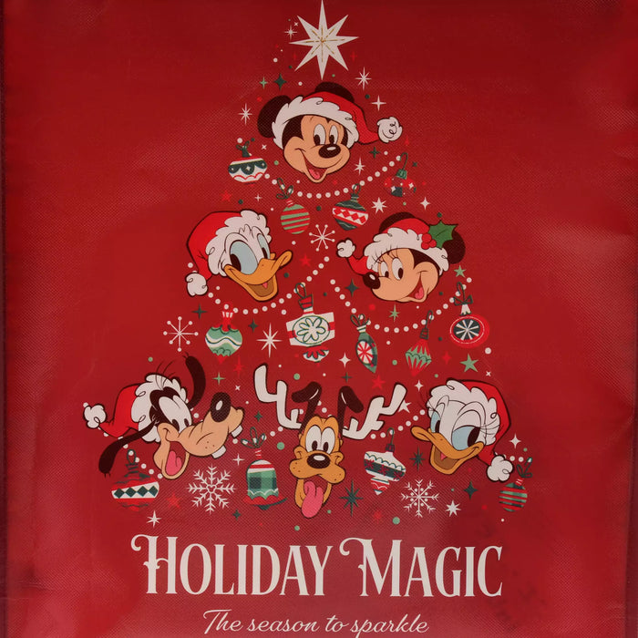 JDS -  2025 Disney Christmas Mickey & Friends x Mickey & Friends Shopping Bag/Eco Bag (L)  (Release Date: Nov 4, 2025)