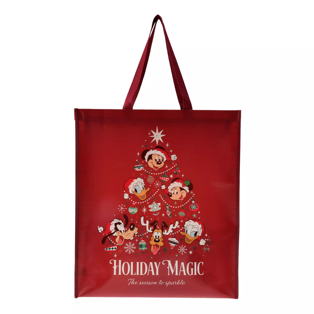 JDS -  2025 Disney Christmas Mickey & Friends x Mickey & Friends Shopping Bag/Eco Bag (L)  (Release Date: Nov 4, 2025)