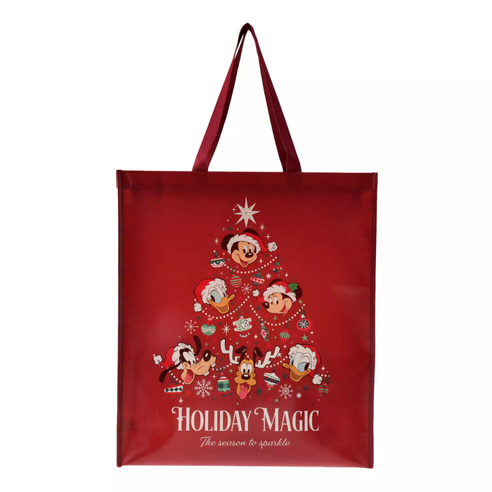 JDS -  2025 Disney Christmas Mickey & Friends x Mickey & Friends Shopping Bag/Eco Bag (L)  (Release Date: Nov 4, 2025)