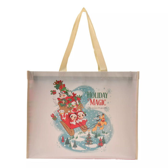 JDS -  2025 Disney Christmas Mickey & Friends x Mickey & Friends Shopping Bag/Eco Bag (M) (Release Date: Nov 4, 2025)