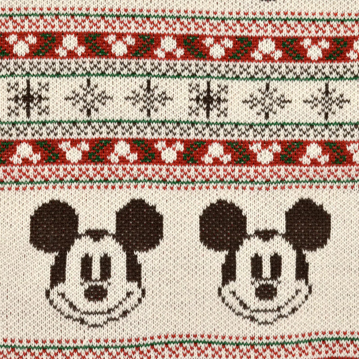 JDS -  2025 Disney Christmas Mickey & Friends x Mickey Mouse Long Sleeve Knit Cardigan for Adults (Release Date: Nov 4, 2025)
