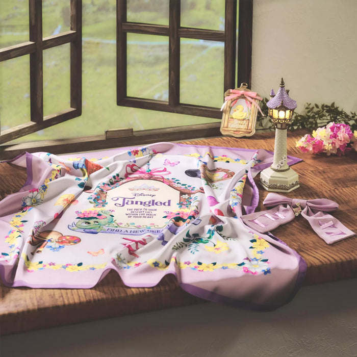 JDS - Disney TANGLED 15TH Collection x Tangled Purple Scarf (Release Date: Nov 18, 2025)