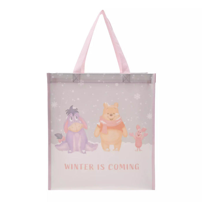 JDS - 2025 White Pooh Collection x Winnie the Pooh, Piglet, and Eeyore Shopping Bag/Eco Bag (Release Date: Nov 11, 2025)