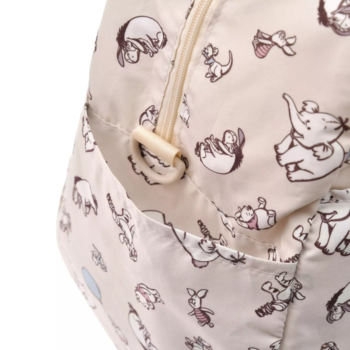 JDS - Pooh Travel x Pooh & Friends 4-Way Foldable Boston Bag with Pouch
