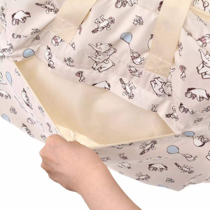 JDS - Pooh Travel x Pooh & Friends 4-Way Foldable Boston Bag with Pouch
