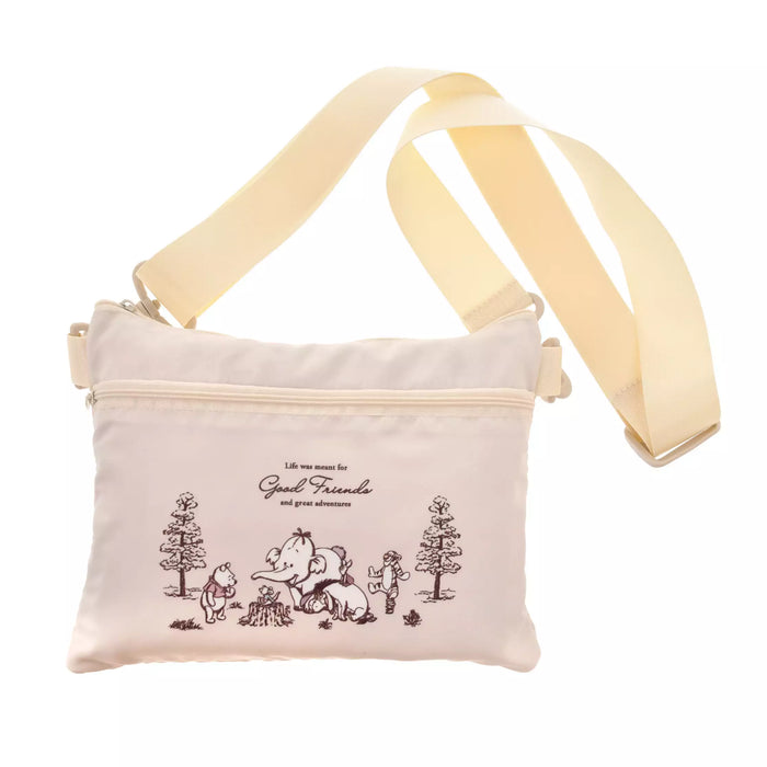 JDS - Pooh Travel x Pooh & Friends 4-Way Foldable Boston Bag with Pouch