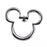 JDS - Mickey Mouse Earrings Icon Line