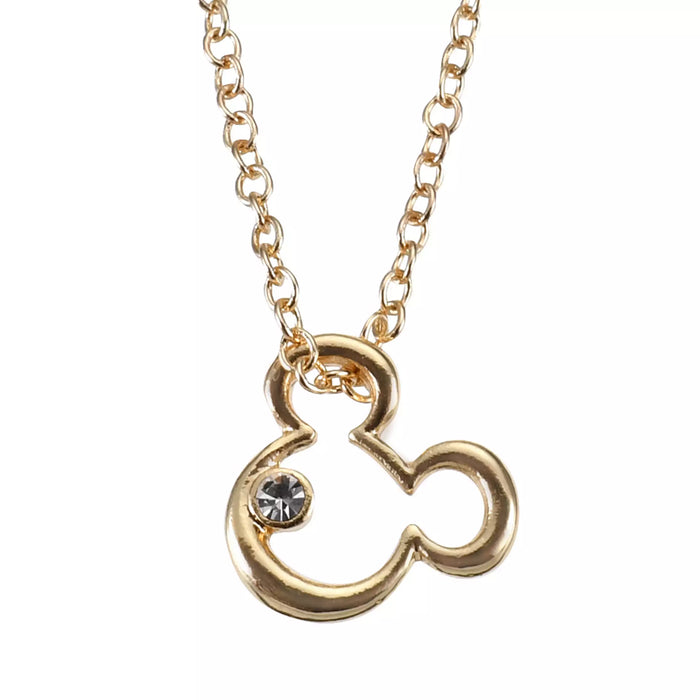 JDS - Mickey Necklace Icon & Stone
