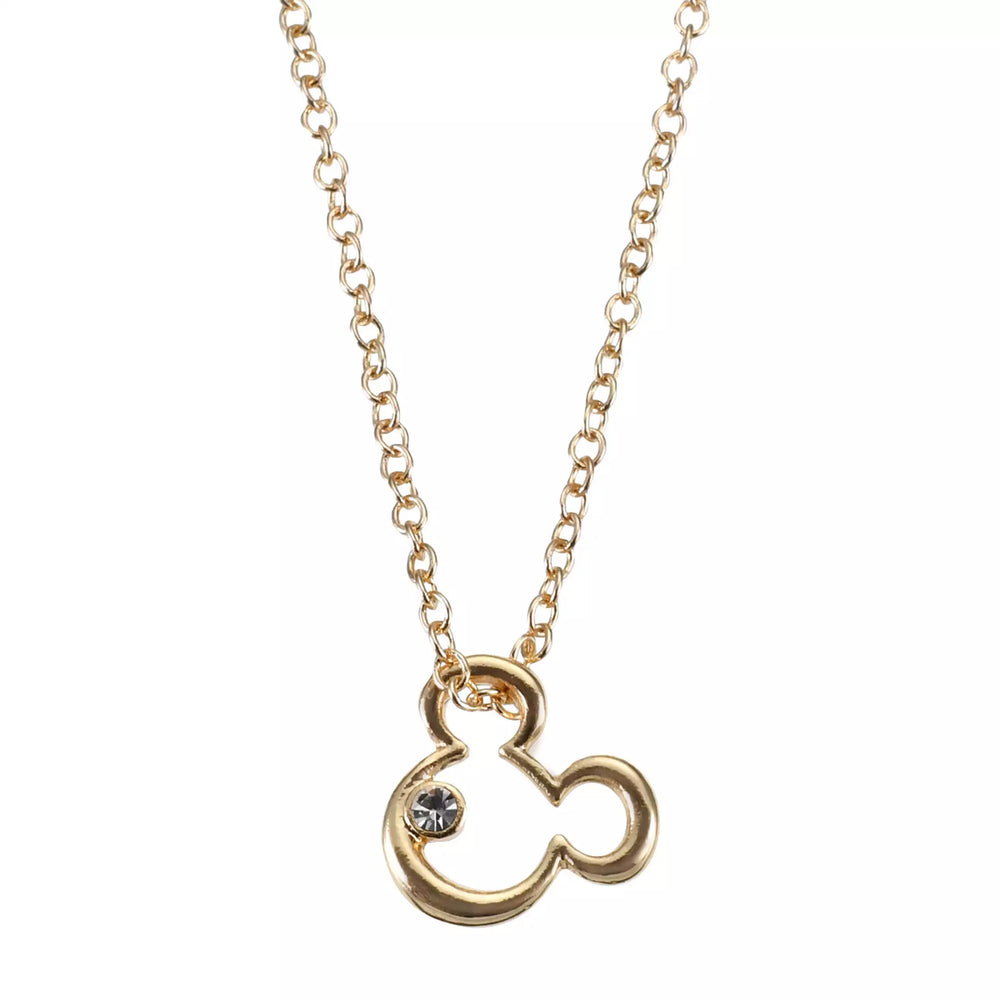 JDS - Mickey Necklace Icon & Stone