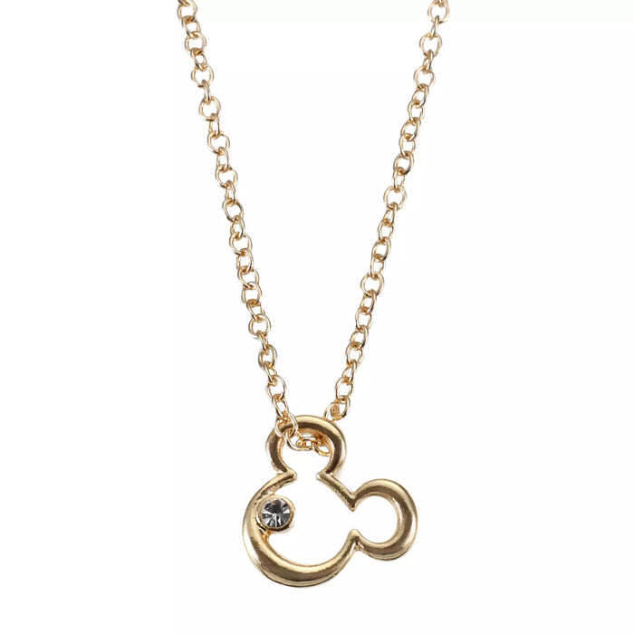 JDS - Mickey Necklace Icon & Stone