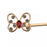 JDS - Minnie Mouse Hairpin Stone Dot Ribbon
