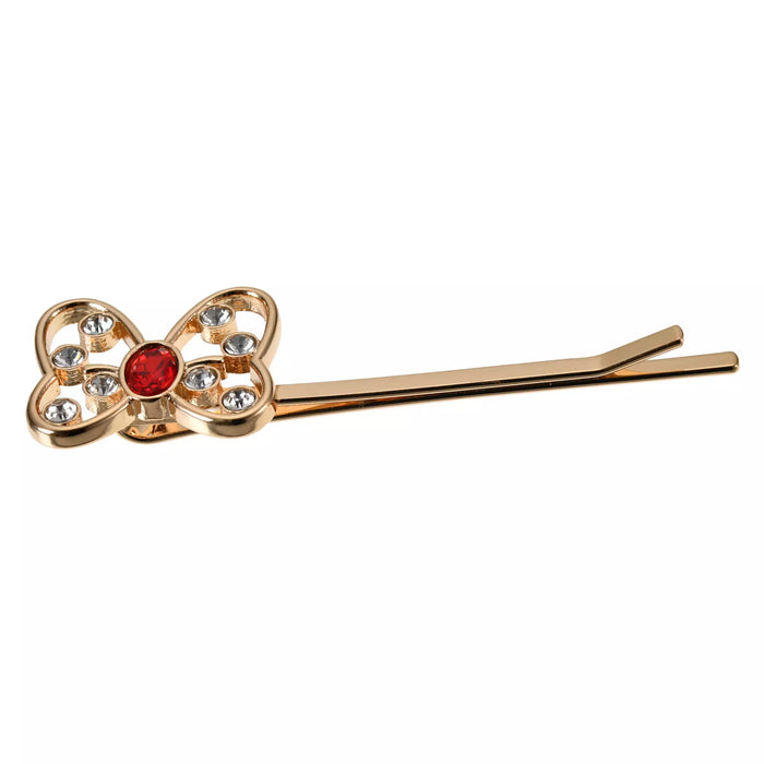 JDS - Minnie Mouse Hairpin Stone Dot Ribbon