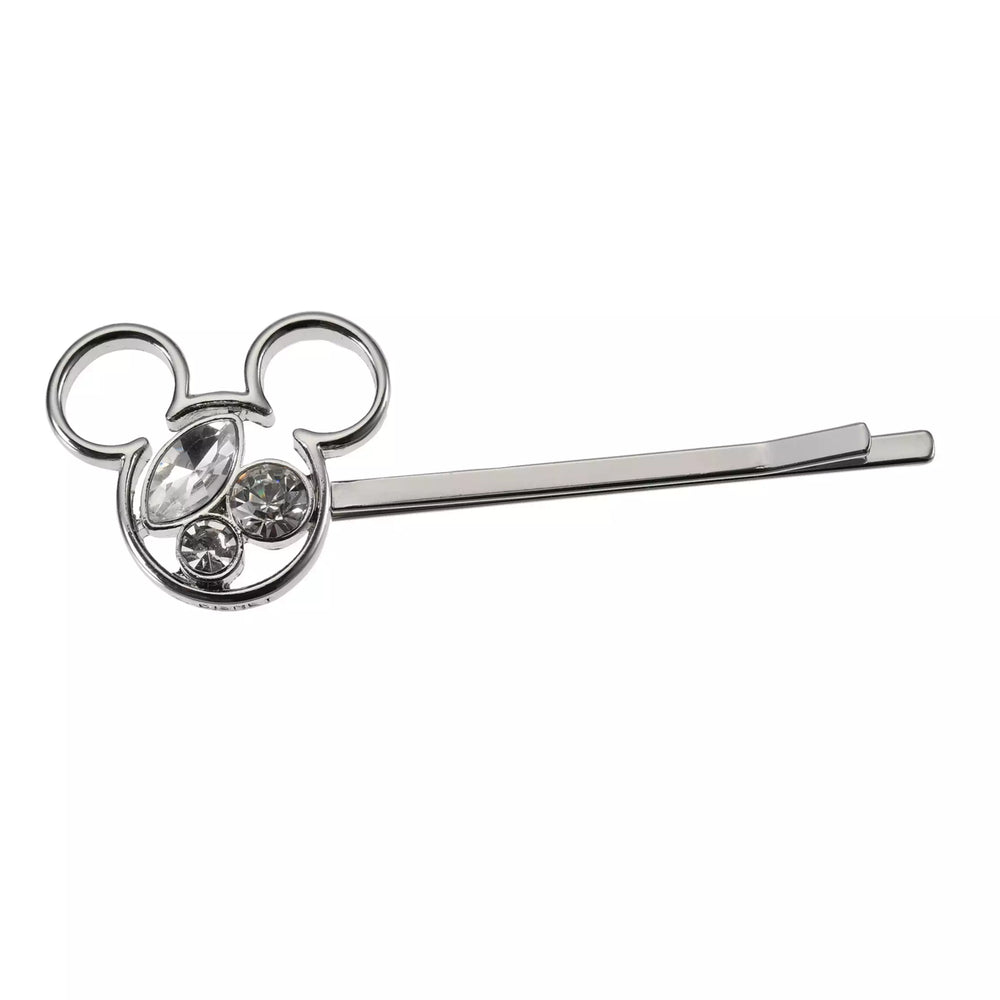 JDS - Mickey Mouse Hairpin Stone Dot Ribbon
