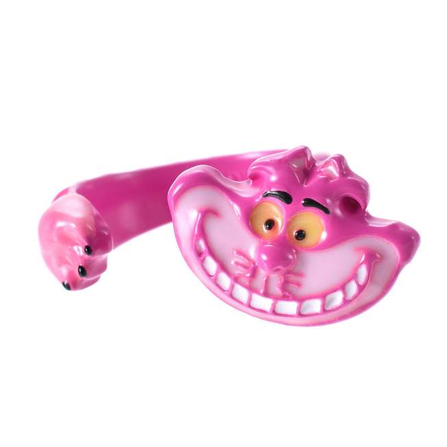 JDS - Cheshire Cat "Character Motif" Ring, Fork Ring, Size 11