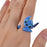 JDS - Stitch "Character Motif" Ring, Fork Ring, Size 11