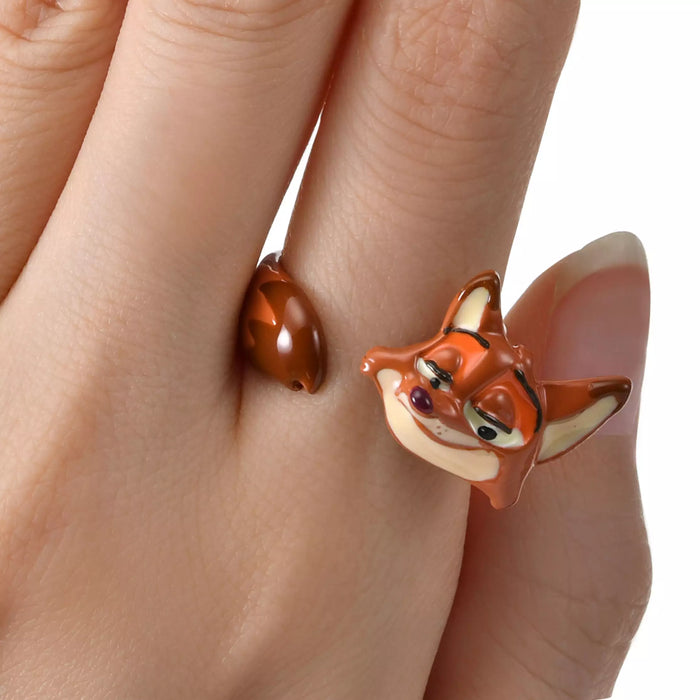 JDS - Nick Wilde "Character Motif" Ring, Fork Ring, Size 11
