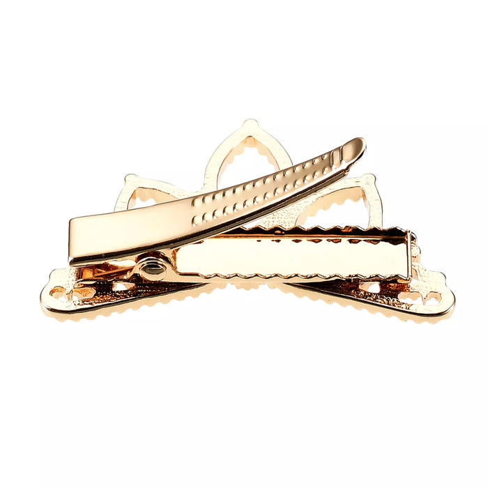 JDS - Rapunzel Tiara Metallic Color Hair Clip  (Restock Date: Mar 31, 2026)