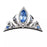 JDS - Elsa Tiara Metal Color Hair Clip