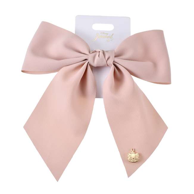 JDS - Marie The Aristocats Barrette Ribbon with Face Charm