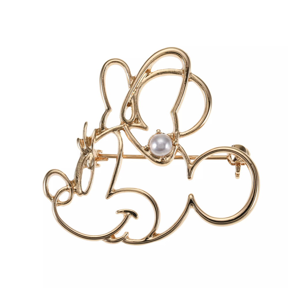 JDS - Minnie Mouse Big Face Brooch