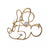 JDS - Minnie Mouse Big Face Brooch