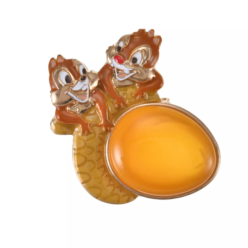 JDS - Chip & Dale Acorn Brooch