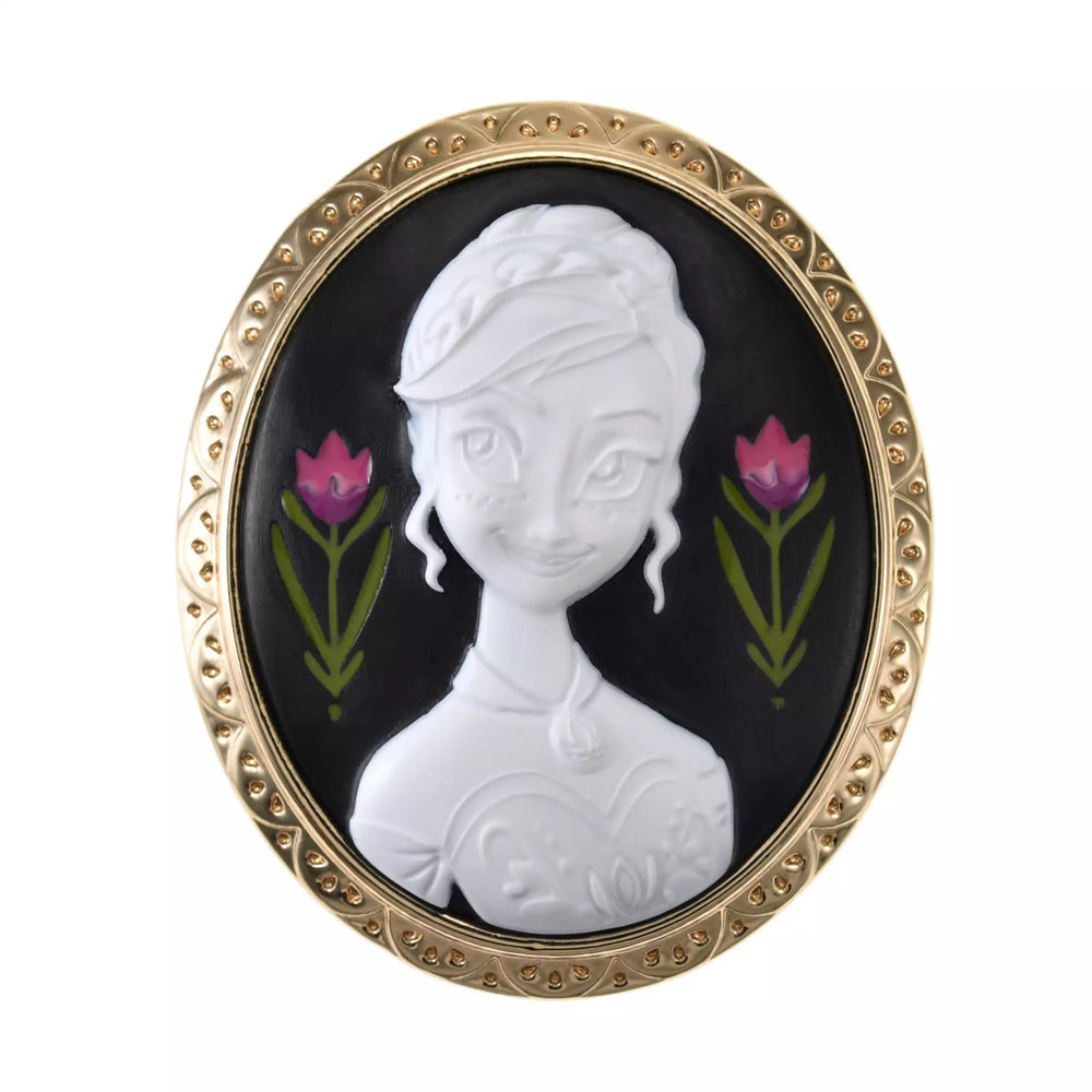 JDS - Anna Cameo Style Brooch