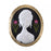 JDS - Anna Cameo Style Brooch