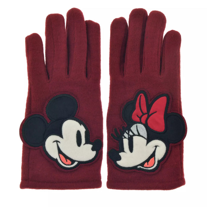 JDS - Mickey & Minnie Mouse Red Asymmetrical Face Glove (Release Date: Nov 25, 2025)