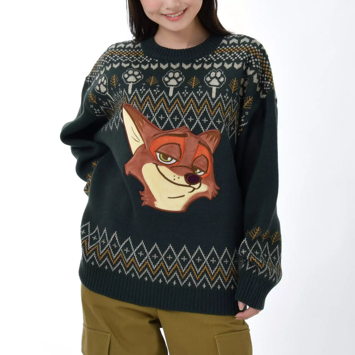 JDS -KNIT COLLECTION x Nick Wilde Long Sleeve Sweater for Adults Release Date:Oct 28 2025)