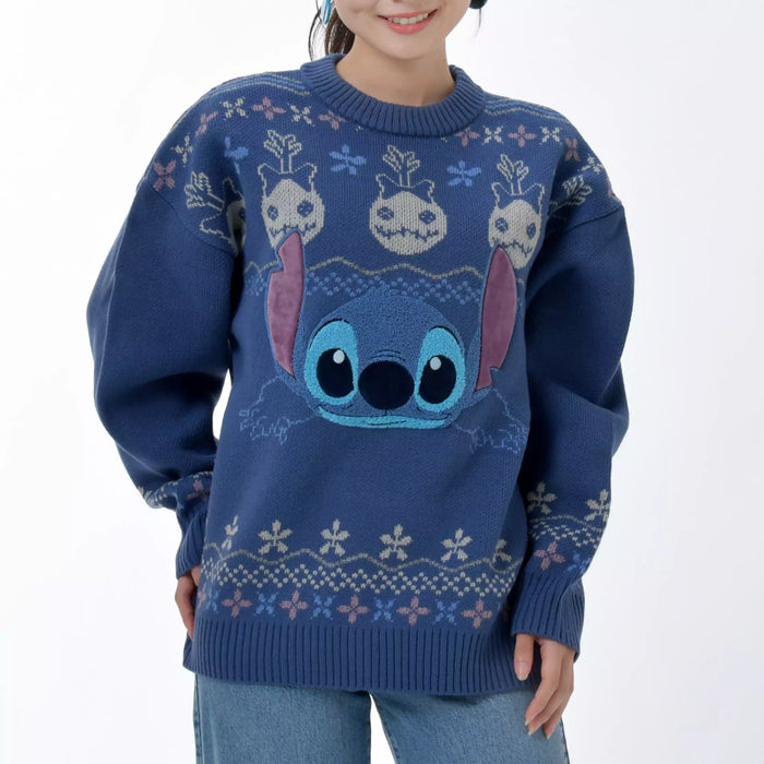 JDS -KNIT COLLECTION x Stitch Long Sleeve Sweater for Adults Release Date:Oct 28 2025)