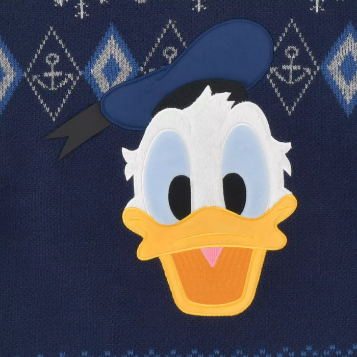 JDS -KNIT COLLECTION x Donald  Duck Long Sleeve Sweater for Adults Release Date:Oct 28 2025)