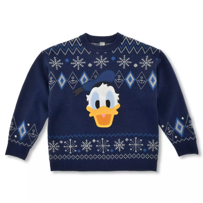 JDS -KNIT COLLECTION x Donald  Duck Long Sleeve Sweater for Adults Release Date:Oct 28 2025)