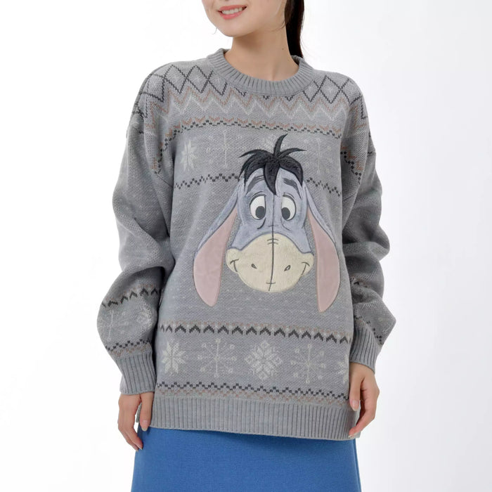 JDS -KNIT COLLECTION x Eeyore Long Sleeve Sweater for Adults Release Date:Oct 28 2025)