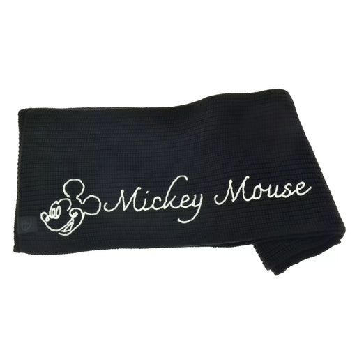 JDS - Magical Label x Mickey Mouse Knit Scarf, Line Art, Color: Black (Release Date: Oct 31, 2025)