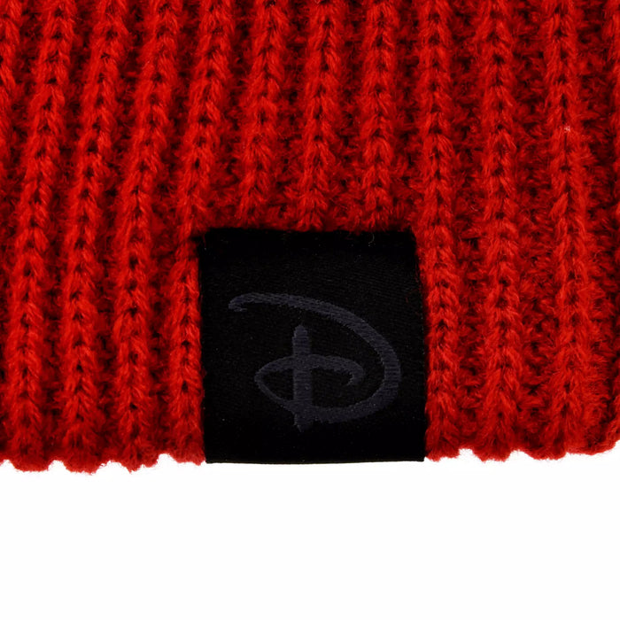JDS - Magical Label x Mickey Mouse Knit Hat/Cap for Adults, Line Art, Red (Release Date: Oct 31, 2025)