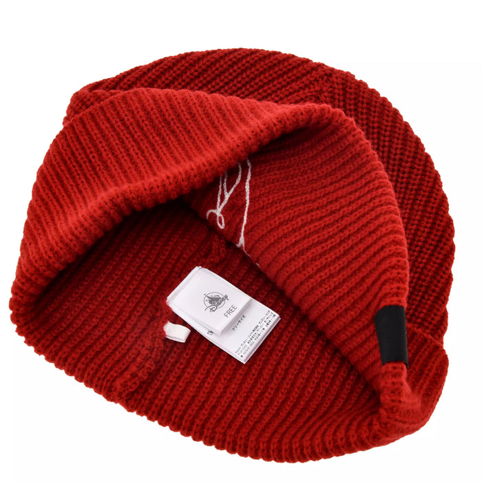 JDS - Magical Label x Mickey Mouse Knit Hat/Cap for Adults, Line Art, Red (Release Date: Oct 31, 2025)