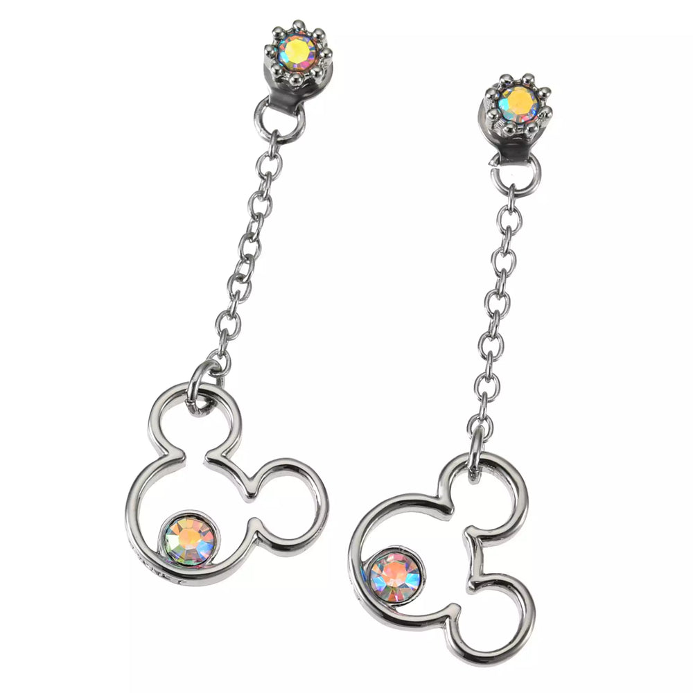 JDS - Mickey Swing Icon & Aurora Stone Earrings